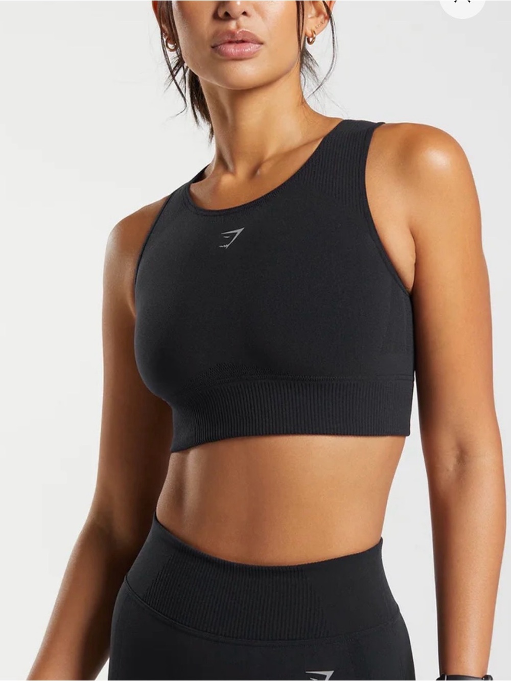 Gymshark WARP KNIT CROP TOP